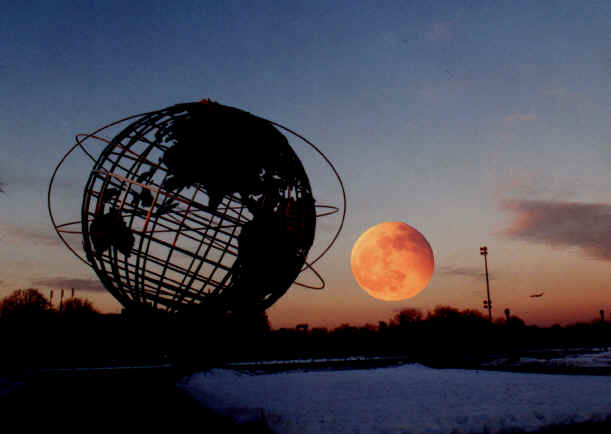Jan 9, 2001 eclipse from New York