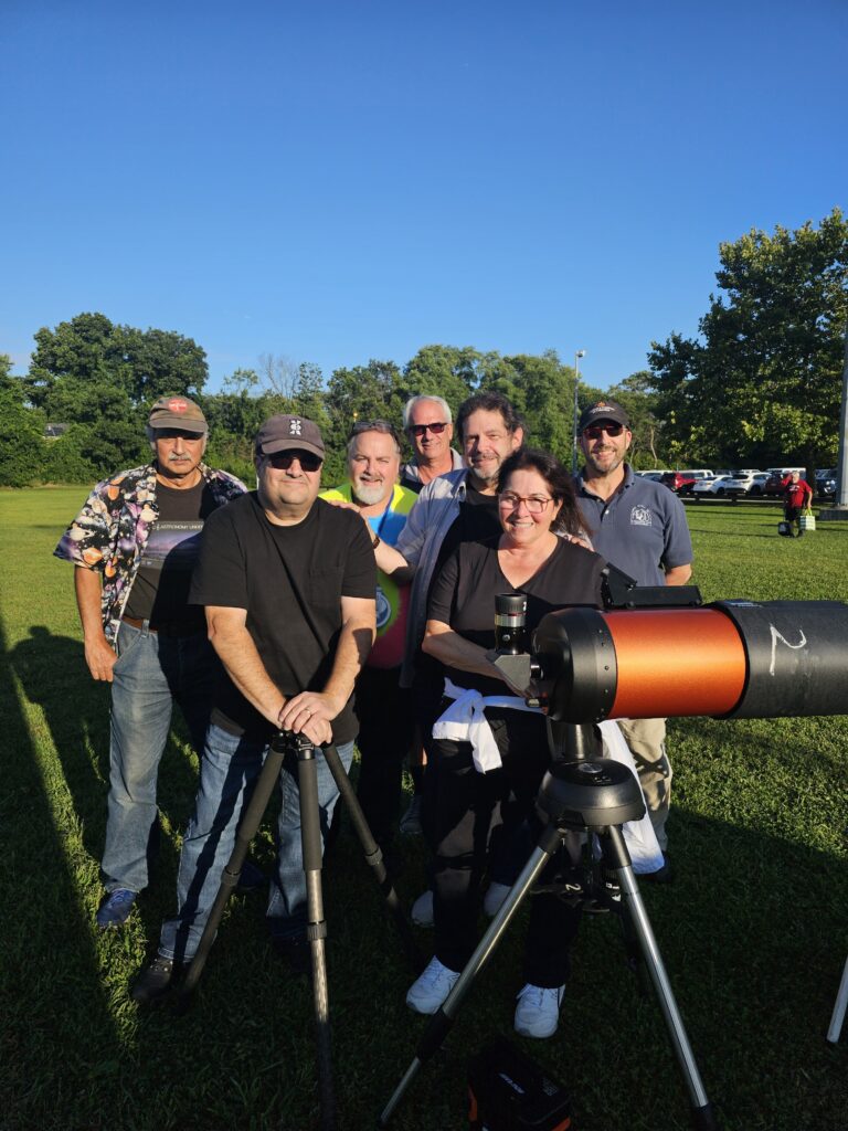 AOSNY volunteer astronomers group photo